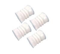 bdfndjnm 4Pcs White Seals Silicone Tube Spare Parts Flexible Seal Tubes For Soft Serve Ice Cream Machines - Food Grade Replacements