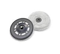 bdfndjnm Compatible For Dream Mop Mount For L20 Ultra/X30 Ultra/X40 Ultra/M30 S - Carpet Auto Lift Mop Tray Robot Cleaner Spare Parts(2plates add 2mops)