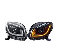 BDGYJGFE 2PCS Car Headlights Compatible For Benz Smart 453 Fortwo Forfour 2015-2019 Modified Front Headlamp Assembly Auto Accessories