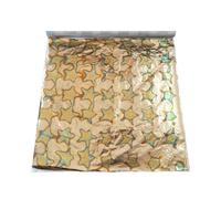 BDHDHWEFE 100 Pcs Gold Leaf Sheets for Art, 5.5" x 5.5" Colorful Lmitation Gold Foil Sheets, Colored Foil Paper for Crafts for Home Improvement, Nail Art, DIY, Gilding Projects (Gold20, 14cm ×14cm)