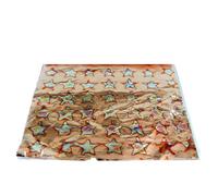 BDHDHWEFE 100 Pcs Gold Leaf Sheets for Art, 5.5" x 5.5" Colorful Lmitation Gold Foil Sheets, Colored Foil Paper for Crafts for Home Improvement, Nail Art, DIY, Gilding Projects (Gold21, 14cm ×14cm)