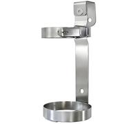 BDHDHWEFE 2-in-1 Fire Extinguisher Mount Wall-Mounted/Hook, Heavy Duty Stainless Steel Oxygen Tank Holder with Quick-Release Buckle, Ideal for Home, School, Garage, Car, Truck, RV(4L)