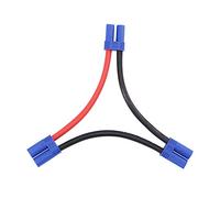 BDHI 1pc EC5 Series Connector with 10awg Wire/Series Battery Adapter for Losi/E-Flite(B101-1)