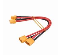 BDHI 2pcs XT60 Male to XT60 Female Extension Adapter 20cm Wire for RC battery(B107-2)