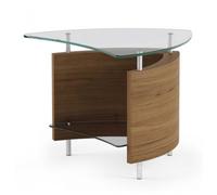 BDI Fin 1110 End Table Natural Walnut