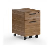 BDI Linea 6227 Mobile File Pedestal Natural Walnut