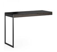 BDI Sequel 20 6112 Return w/ Black Steel Finish Charcoal Stained Ash