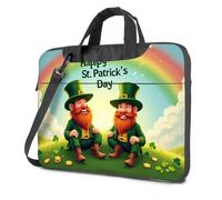 BDIS Laptop Backpack St. Patrick'S Day Magic: Leprechauns And Rainbows Laptop Bag Laptop Backpack For Men Tote Bag For Women