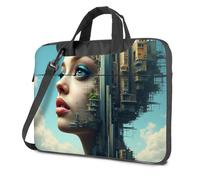 BDIS Laptop Backpack Urban Dreams: A Woman'S Vision Of The Future Laptop Bag Carry On Backpack Computer Cases For Laptops, Colour, 26x36cm