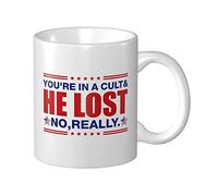 BDIX Funny Coffee Cups You'Re In A Cult And He Lost No Really Mug Coffee Mugs Humorous Coffee Mug