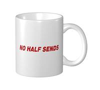 BDIX Funny Mugs For Men No Half Sends Mug Novelty Mug Fun Gifts