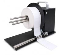 BDJSN Automatic Label Rewinder, 1-10 In/s Bidirectional Label Rewinding Machine With Auto Sync Sensor Arm, For Coreless Or 25 Mm Core Rolls, Up To 4.33 In Width And 5.12 In Diameter