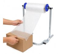 BDJSN Floor Standing Bubble Wrap Dispenser, Galvanized Steel Packing Roll Holder With Side Guides, Quick-change Clip, 64 Cm High, 6 Width Options For Warehouse Shipping And Moving Supplies 80cm