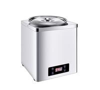BDJSN Soup Warmer 3l/7l, Commercial Electric Food Warmer with 30-100°C Adjustable Temperature, LCD Touch Panel, Circulation Heating, for Jam Food Soup Cheese Caramel