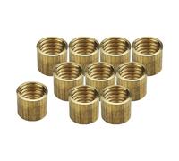 BDJXOZYH 10 Pieces Billiard Cue Ferrules Billiard Corner Copper Hoop for Billiard Cue DIY 9.2mm