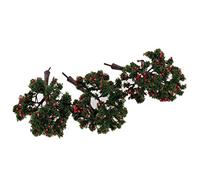 BDJXOZYH 10 Pieces Scenery Landscape Model Decoration Red Fruit Trees 12cm