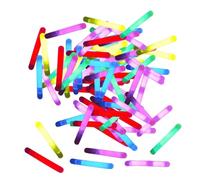BDJXOZYH 100 Pieces Luminous Floats Portable Fishing Glow Sticks for Pole Bobbers Rod Tip
