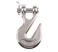BDJXOZYH 316 Stainless Steel Clevis Grab Hook Rigging Tow Winch Equipment 3/8"