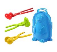 BDJXOZYH 4 Pieces Snowball Maker Clip Outdoor Cartoon Toy for Children Snow Ball Fights A, Style 7