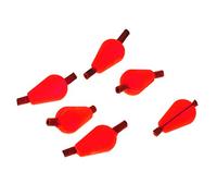 BDJXOZYH 6 Pieces Float Foam Strike Indicator For Fly Fishing Red