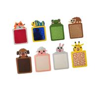 BDJXOZYH 8 Pieces Sensory Mats Cute Animal Theme for Kids Children Sensory Room Equipment