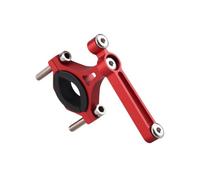 BDJXOZYH Bicycle Water Bottle Holder Adapter Aluminum Alloy Handle Bar Conversion Rack Seatpost Frame Support Bracket Accessory Red
