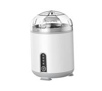 BDJXOZYH Electric Egg Scrambler In Shells Egg White and Yolk Spin Mixer for Cooking White, 11.4x17.2cm