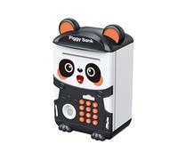 BDJXOZYH Electronic Panda Piggy Bank Interactive Toy with Fingerprints E for Children