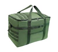 BDJXOZYH Grill Carrying Bag Multipurpose Griddle Carry Bag for Hiking BBQ Backpacking 53L Green