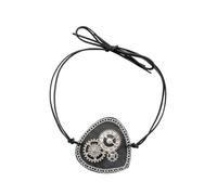 BDJXOZYH Halloween Steampunk Eye Patch Eye Mask for Stage Show Party Holidays Rivets