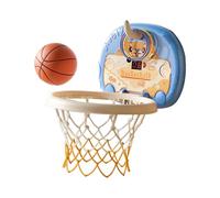BDJXOZYH Indoor Mini Basketball Hoop Hanging Basketball Frame for Birthday Gifts Kids Dogs