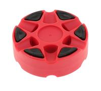 BDJXOZYH Inline Roller Hockey Puck Durable Multifunctional Ice Hockey Puck Equipment Red, 76x25mm