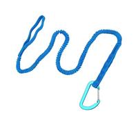 BDJXOZYH Kayak Paddle Leash Tether Stretchable Strap for Boating Canoeing Accessories Blue