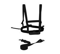 BDJXOZYH Kids Ski Harness Safety Shoulder Strap for Snowboard Training Black, 3mx2.5cm