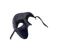 BDJXOZYH Men Masquerade Mask Comfortable Dance Night Club Wedding Half Face Eye Mask