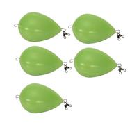 BDJXOZYH Ocean Night Light Luminous Egg Fishing Bobbers Tackle Thrower Stick Egg-Shaped Bouy Sufficient Rotating Bait 100g（5pcs）, 5 Pieces