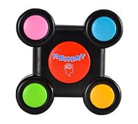 BDJXOZYH Pocket Memory Game Toy Repeat Light and Sound Sequence Remember Challenge B, Style A