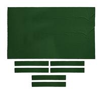 BDJXOZYH Professional Billiard Pool Table Cloth 9ft Pool Table Felt Accessories Green