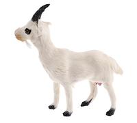 BDJXOZYH Realistic Faux Fur Standing Goat Animal Model Figures Home Decoration