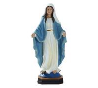 BDJXOZYH Resin Virgin Mary Statue Figure Handmade Religious Gift Xmas Home Decorative