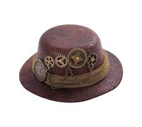 BDJXOZYH Woman Mini Steampunk Top Hat Clip, Party Hat Premium Material Durable