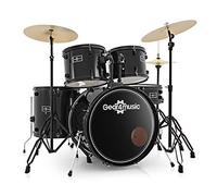 BDK-1plus Full Size Starter Drum Kit by Gear4musicBlack