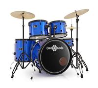 BDK-1+ Full Size Starter Drum Kit by Gear4music Blue