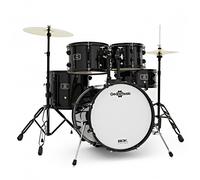 BDK-18 Jazz Drum Kit by Gear4music Black - Nearly New