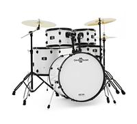 BDK-22 Expanded Rock Drum Kit by Gear4music Black Oyster