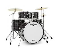 BDK-22 Expanded Rock Drum Kit by Gear4music Black Oyster