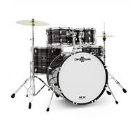 BDK-22 Rock Drum Kit by Gear4music Black Oyster