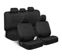 BDK PolyPro Rome Seat Cover, 9pc/Black