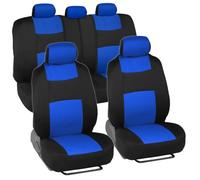 BDK PolyPro Rome Seat Cover, 9pc/Blue