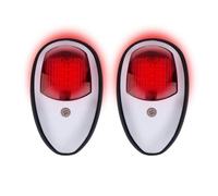 BDKMMS Boat Navigation Light, 2Pcs Waterproof LED Side-Boat Warning Light Marine Navigation Red Green Lights for Boats Kayak Yacht Sailboat